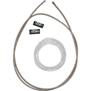 Regulator Harness "DIY" Kit Fits All Ignitions. (1) Stainless Braid, (1) Clear Heat Shrink. Ignition Wiring Cover