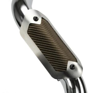 Flexible Heat Shields Titanium Carbon-Look