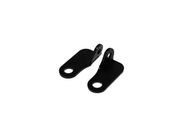 Front Turn Signal Bracket Black Powder Coated