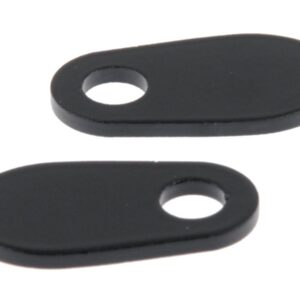 Turn Signal Mounting Plate Black Powder Coated