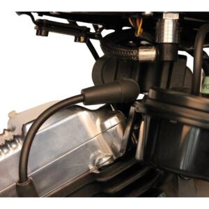 Coil Bracket, black Coil Relocation Bracket Black