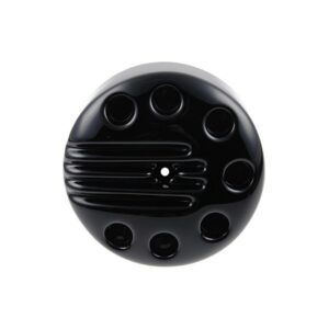 Slotted Air Filter Cover Gloss Black