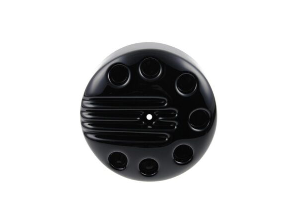 Slotted Air Filter Cover Gloss Black