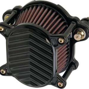 Omega V-Fin Air Cleaner Black
