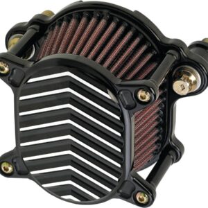 Omega V-Fin Air Cleaner Black