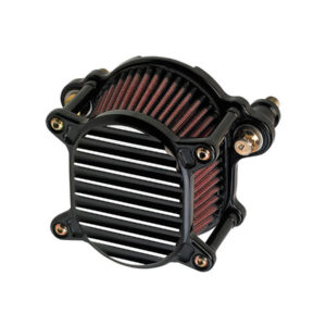Omega Finned Air Cleaner Black