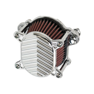 Omega V-Fin Air Cleaner Chrome