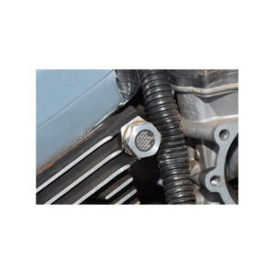 Screen Cylinder Head Breather Bolt 3/8"-17 UNC Aluminium Raw