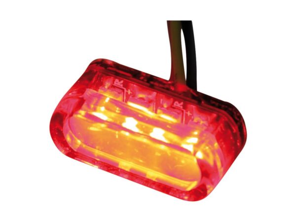 Module 1 LED Taillight Height(mm): 8,5 , Width(mm): 21,5 , Depth(mm): 11,5 , Approved for horizontal installation LED — изображение 2