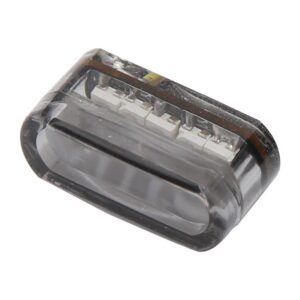 Module 1 LED Turn Signal Height(mm): 8,5 , Width(mm): 21,5 , Depth(mm): 11,5 , Approved for horizontal installation Smoke LED