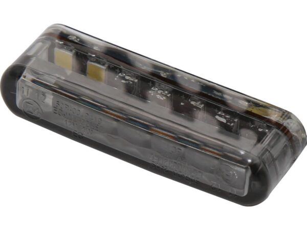 Shorty LED Turn Signal/Position Light Height(mm): 8 , Width(mm): 40 , Depth(mm): 13 , Approved for horizontal installation Smoke LED — изображение 2