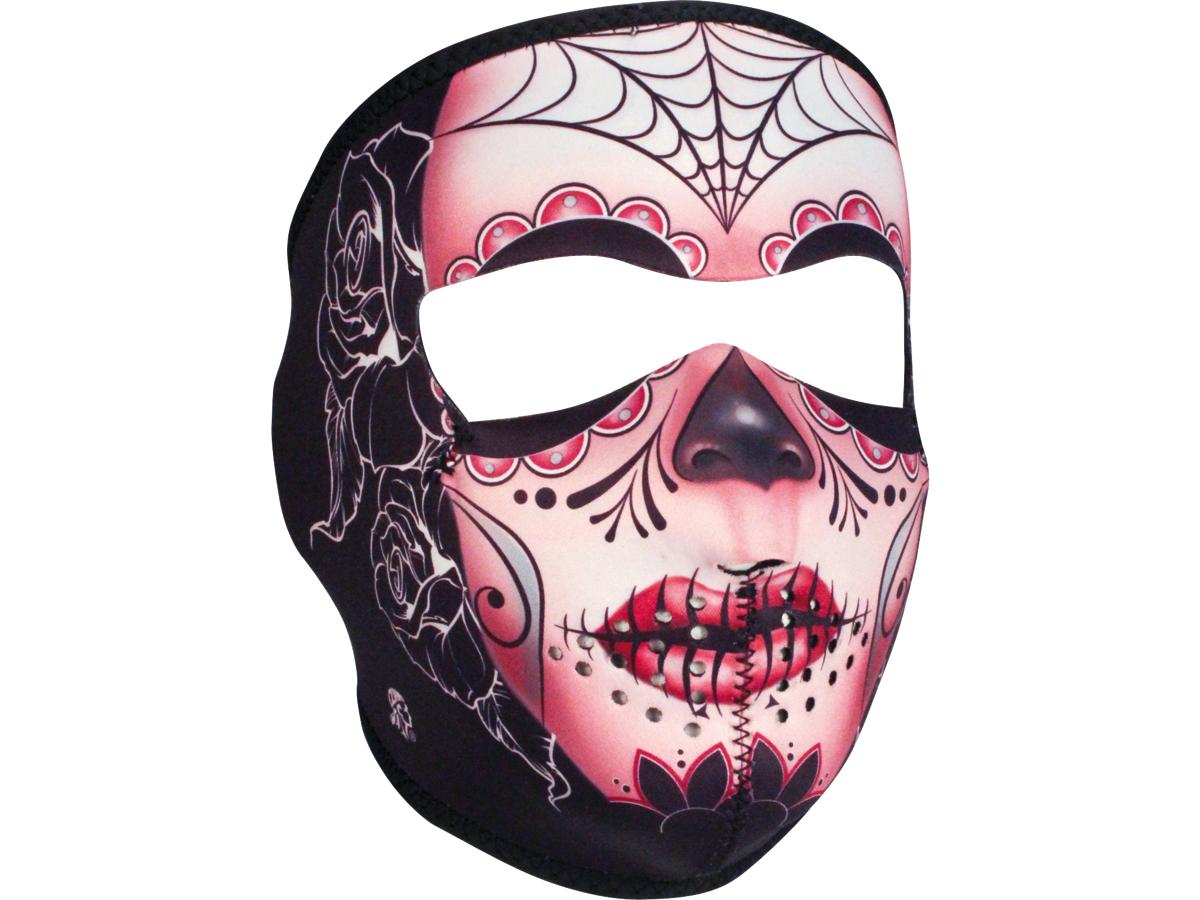 Sugar Skull Neoprene Full Face Mask