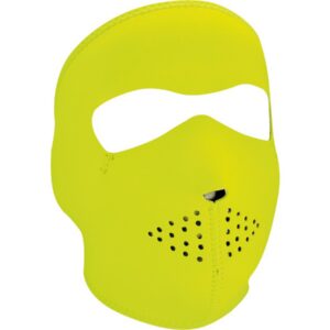 High-Vis Lime Neoprene Full Face Mask
