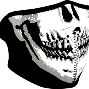 Skull Face Neoprene Full Face Mask