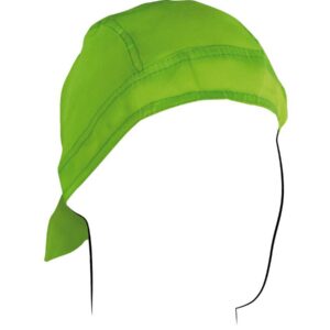 High-Visibility Lime Cotton Series Flydanna High-Visibility