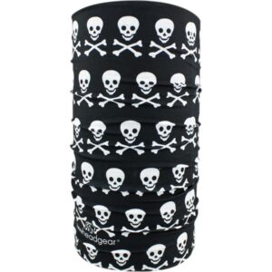 Skull Crossbones Motley Polyester Series Tube