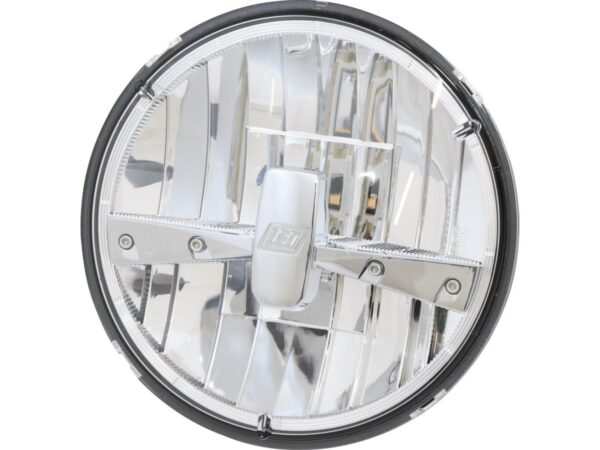 Type 3 7" LED Reflector Headlight Insert Chrome bulb shield Chrome Clear LED