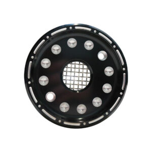 Outlaw Black/Raw Machined Sprocket Cover Kit