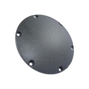Classic 5-Hole Derby Cover 5-hole Black Wrinkled