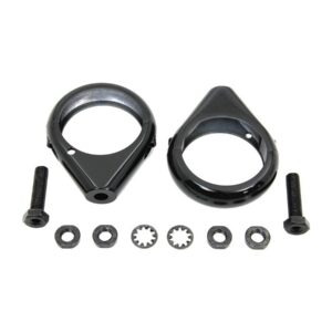 Black Radial Clamp Set , For Models With 41mm Fork Fork Clamp