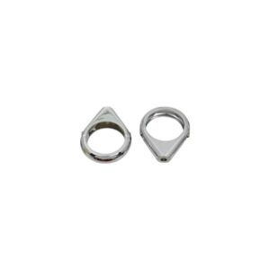 Chrome Radial Clamp Set , For Models With 49mm Fork Fork Clamp