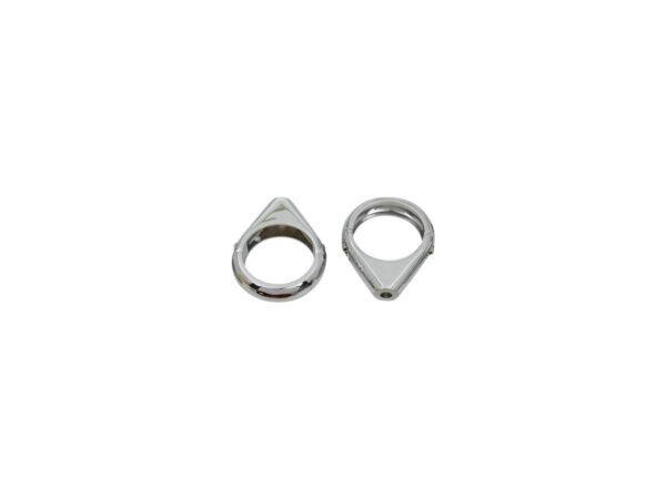 Chrome Radial Clamp Set , For Models With 49mm Fork Fork Clamp