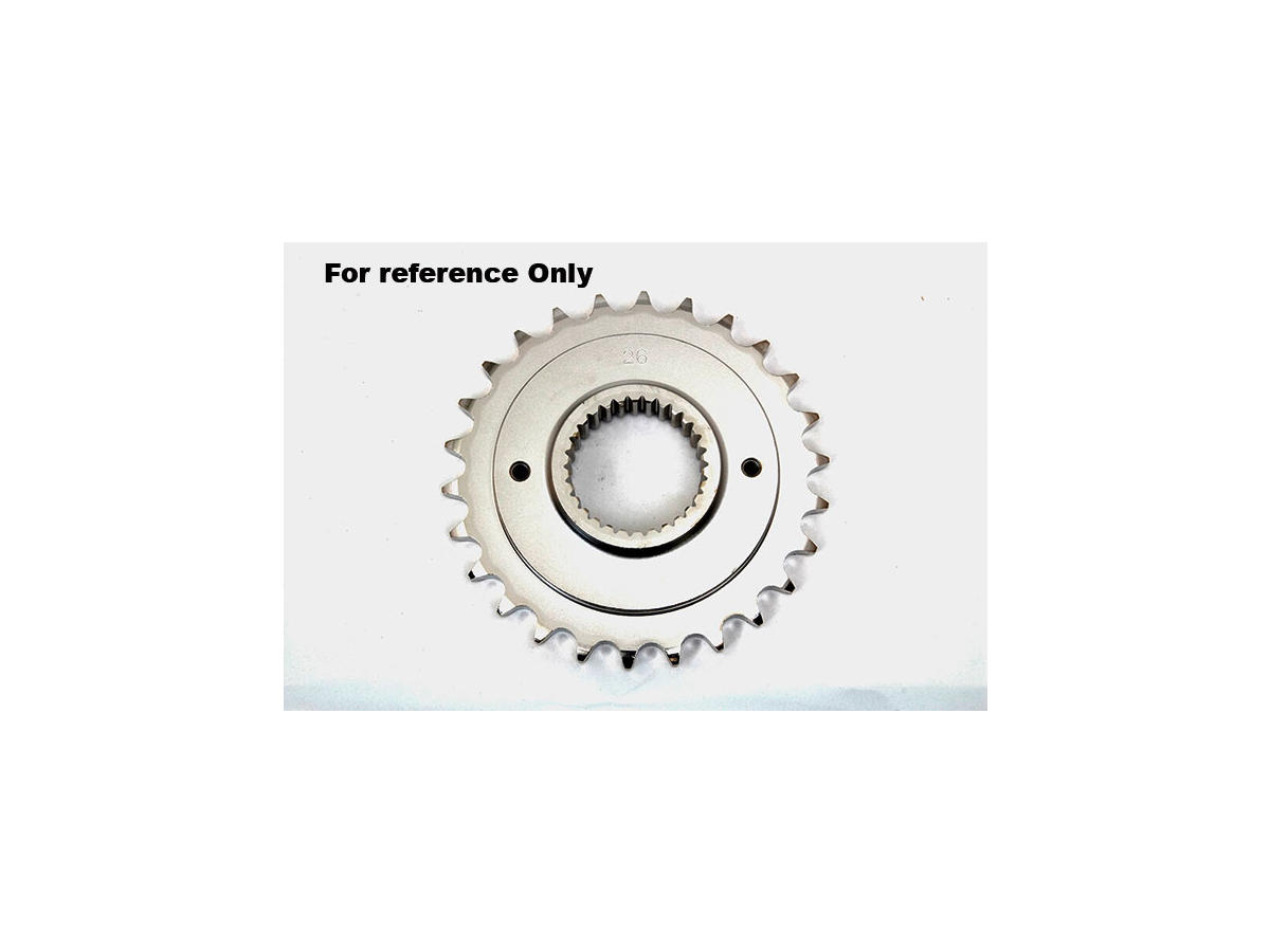 24 Teeth, 3/4" Offset Transmission Sprocket Silver