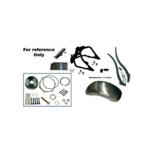 Swingarm Splash Guard with Hardware