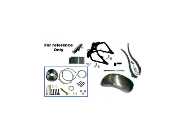 Swingarm Splash Guard with Hardware