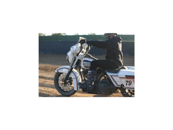 MX-Style Passenger Floorboards Black Powder Coated Satin — изображение 2