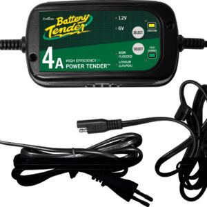4 Amp, 6/12V Dual Select, Lead Acid/Lithium Battery Charger 4A