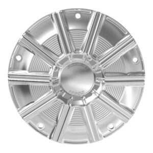 10-Gauge Derby Cover Chrome