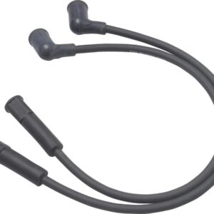 Triple Silicone Spark Plug Wire Set Black