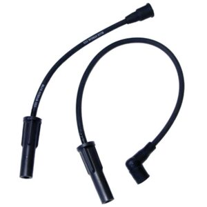 Triple Silicone Spark Plug Wire Set Black