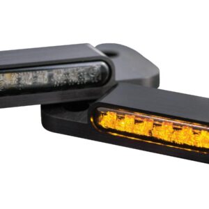 OEM Hand Control LED Turn Signals Black Anodized Smoke LED