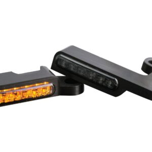 OEM Hand Control LED Turn Signals Black Anodized Smoke LED
