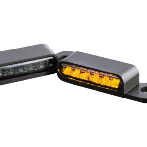 OEM Hand Control LED Turn Signals Black Anodized Smoke LED