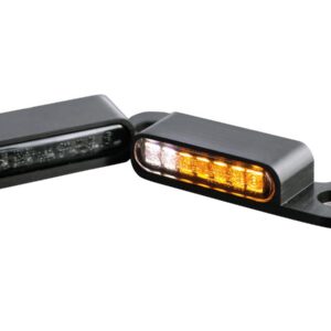 OEM Hand Control LED Turn Signal/Position Lights Black Anodized Smoke LED