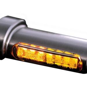 Winglet LED Turn Signals Black Anodized Smoke LED