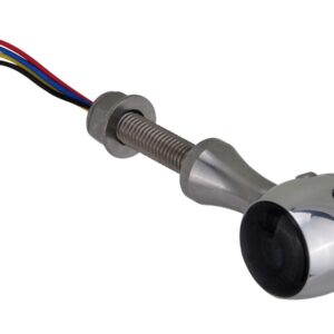 Retro LED Turn Signal/Taillight/Brake Light V2A Polished stem Aluminium Polished Aluminium Polished Smoke