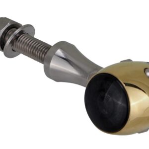 Retro LED Turn Signal/Taillight/Brake Light V2A Polished stem Brass Polished Aluminium Polished Smoke