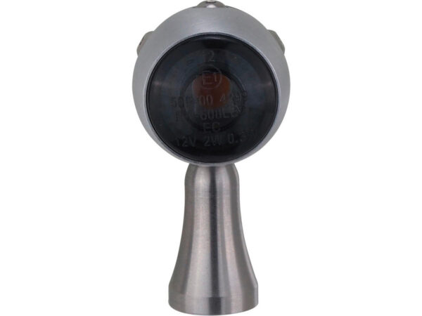Retro LED Turn Signal/Taillight/Brake Light V2A Satin stem Aluminum Satin Black Smoke — изображение 2