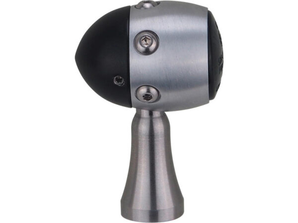 Retro LED Turn Signal/Taillight/Brake Light V2A Satin stem Aluminum Satin Black Smoke — изображение 3