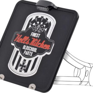 License Plate Replacement Clamping Wahshers Polished