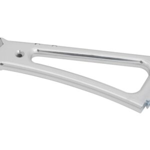 Shock Mount Side Mount License Plate Bracket for Sportster Models Polished