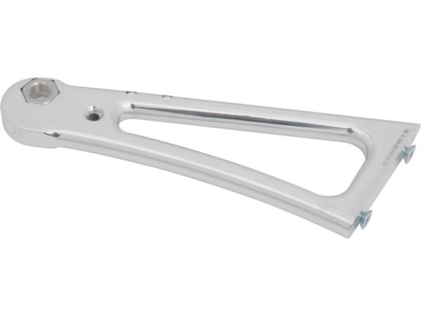 Shock Mount Side Mount License Plate Bracket for Sportster Models Polished