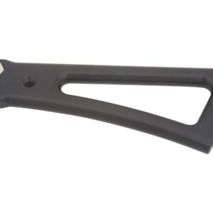 Shock Mount Side Mount License Plate Bracket for Sportster Models Black
