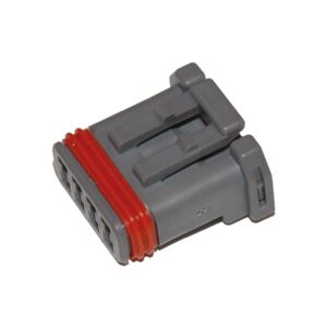 MX-1900 4-Position Socket Housing, Grey Pin Housing