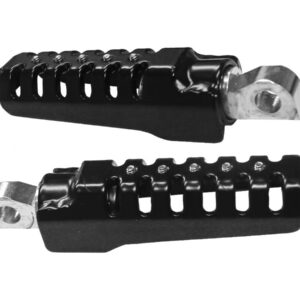 Razorback Footpegs Gloss Black, Powder Coated