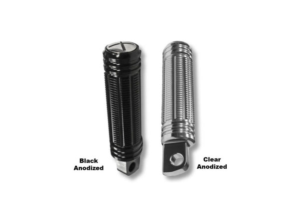 Stash Footpegs Black, Anodized — изображение 2